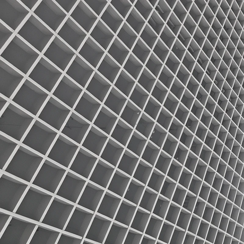 Профиль Грильято ПАПА 150х150 ( выс.35/шир.10) Эконом металлик А907 rus 0,6